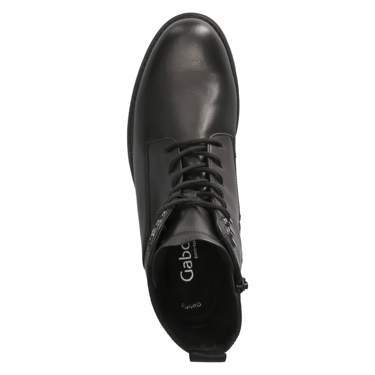 Schnürstiefeletten - schwarz (Micro)