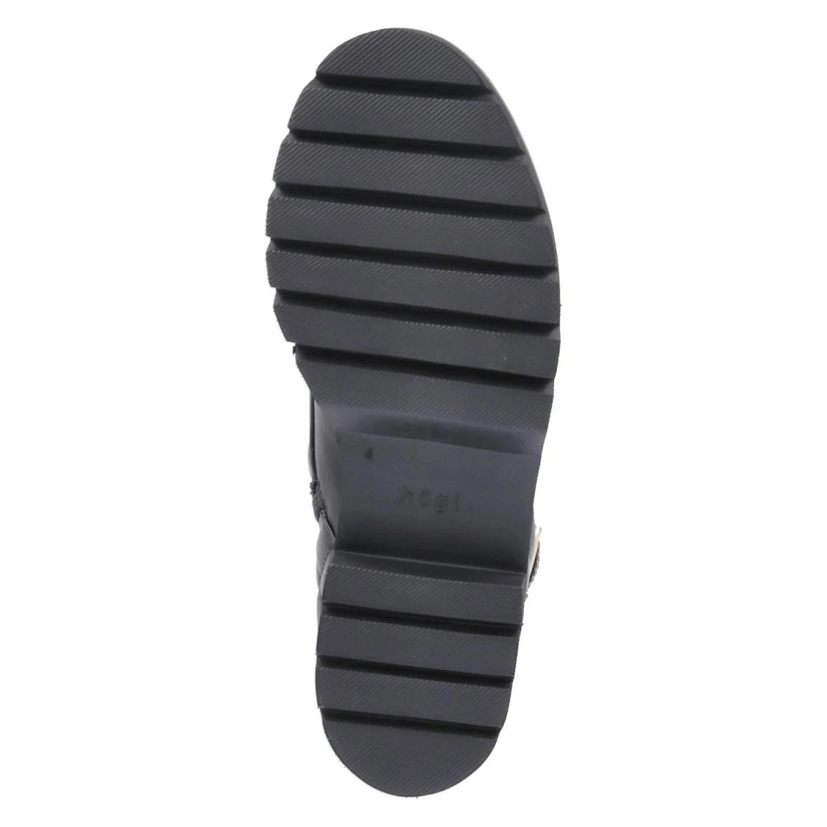 Schnürstiefeletten - schwarz