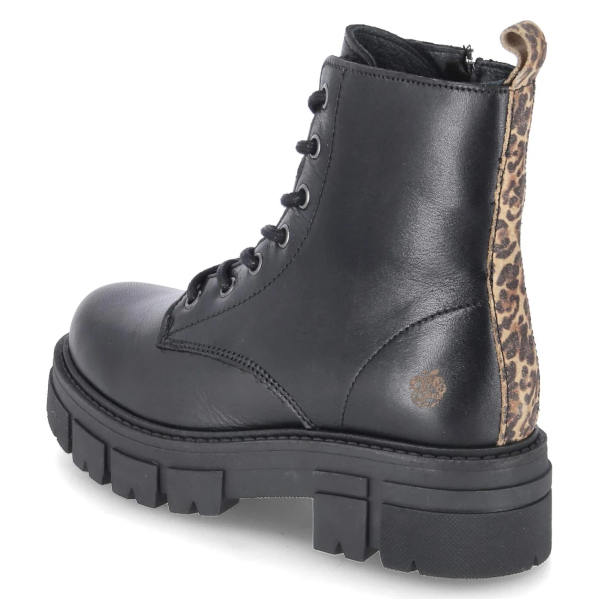 Schnürboots CASTLE 1.1 - BLACK/LEO CIGAR