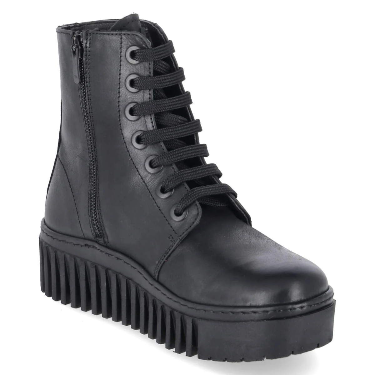 Schnürboots BRIGHTON - black