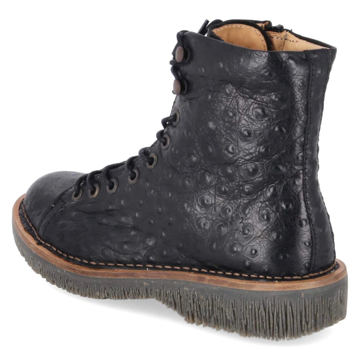 Schnürboots VOLCANO - black