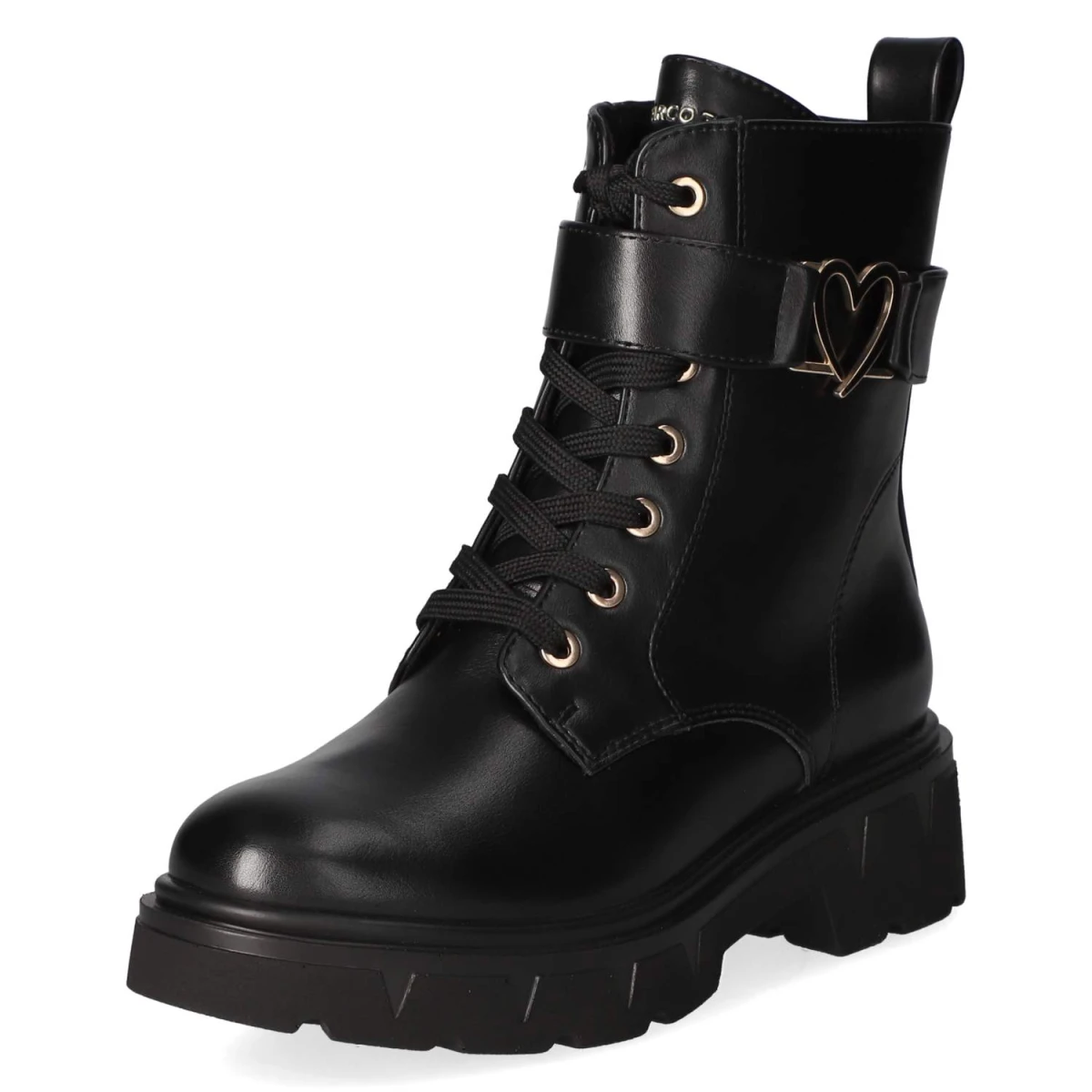 Schnürstiefeletten - Black