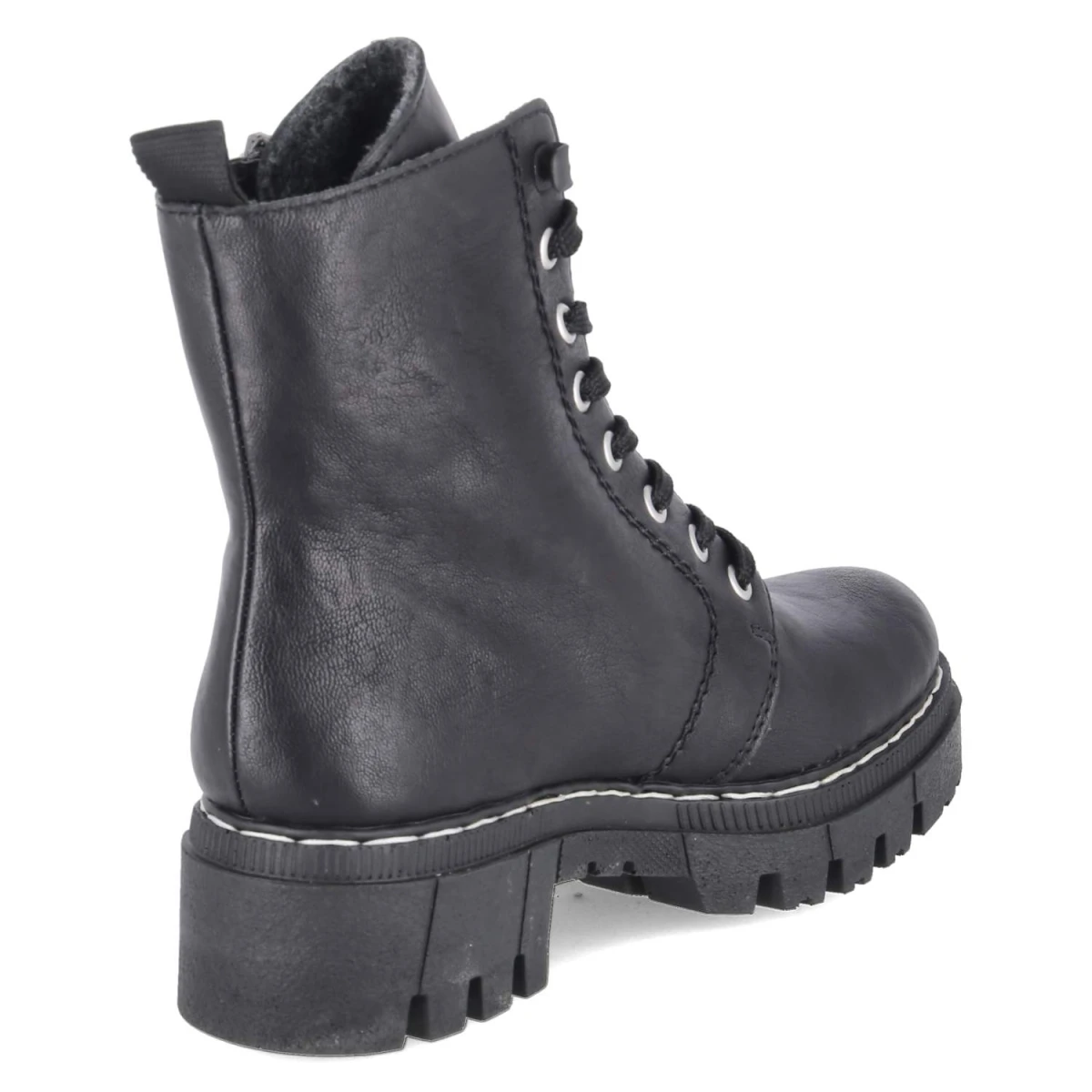 Schnürboots - schwarz