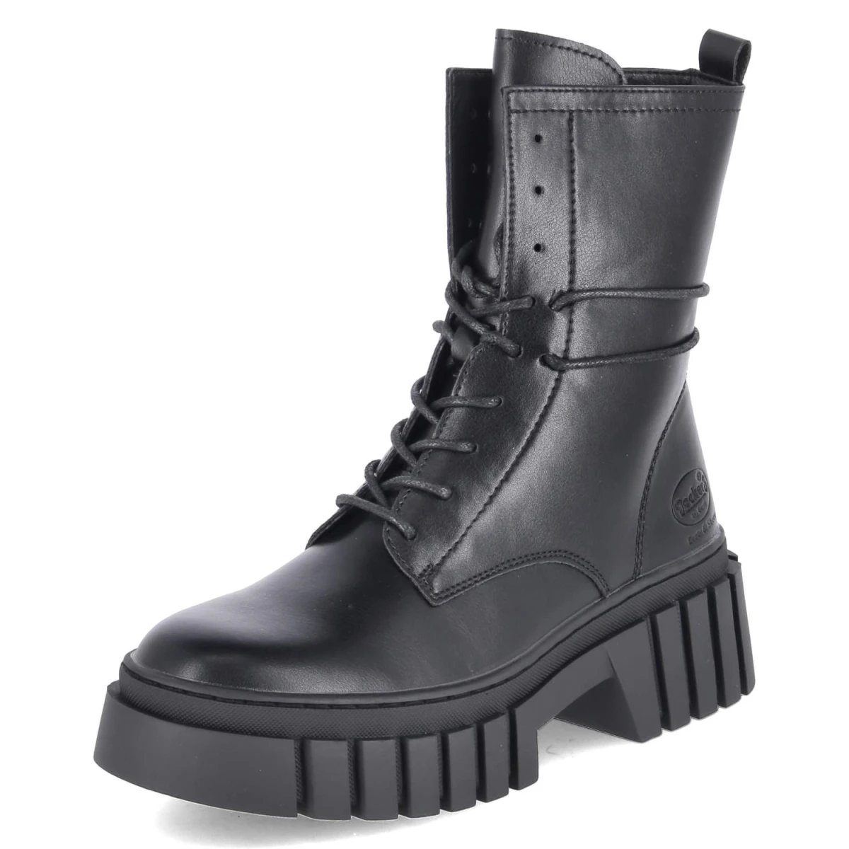 Schnürboots - schwarz