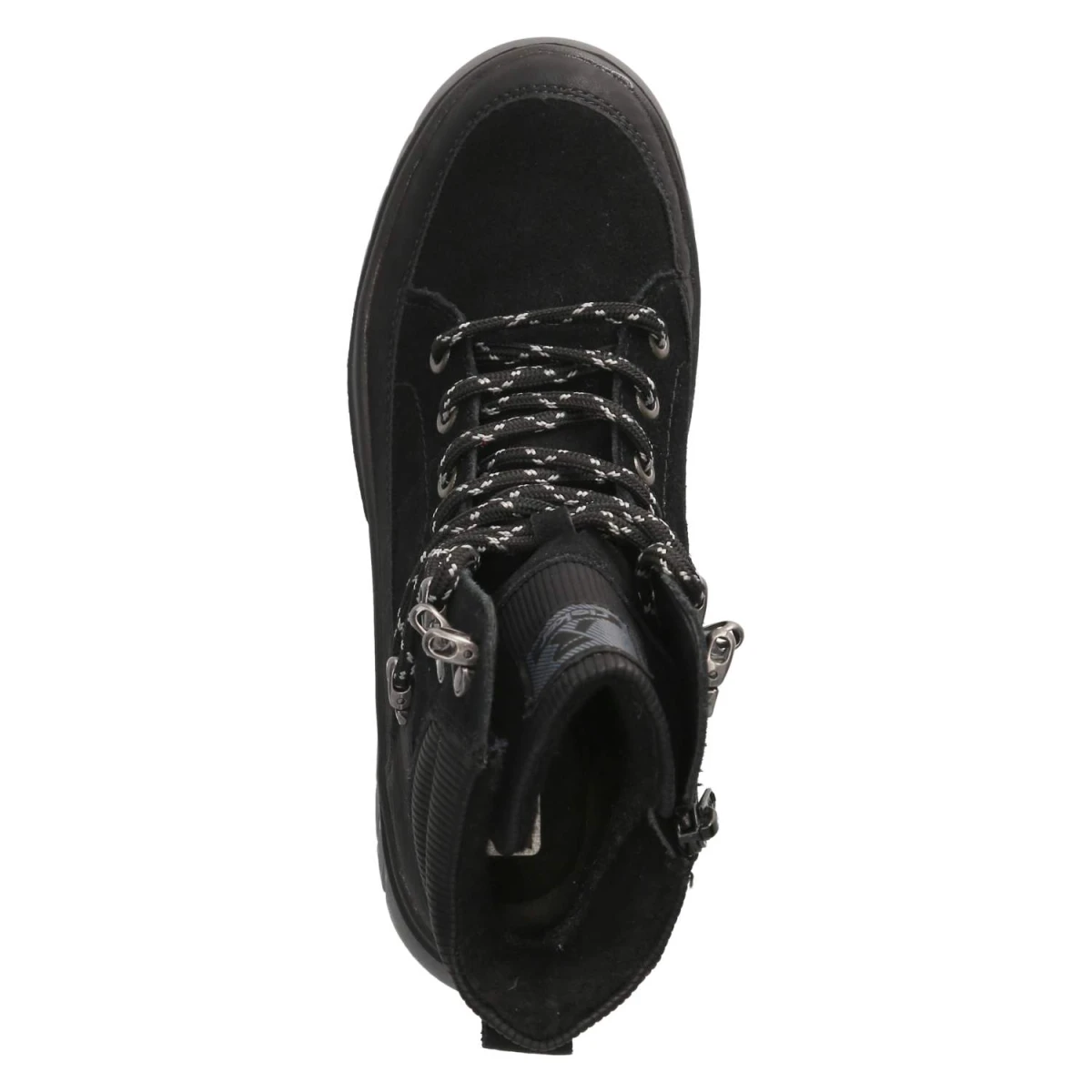 Schnürstiefeletten - black