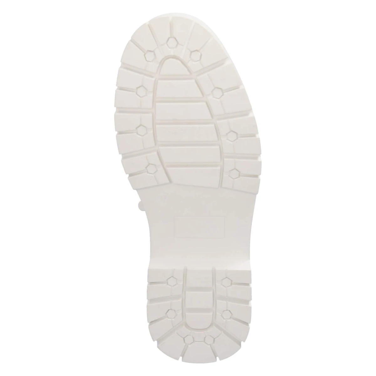 Schnürstiefeletten - white micro/ stones