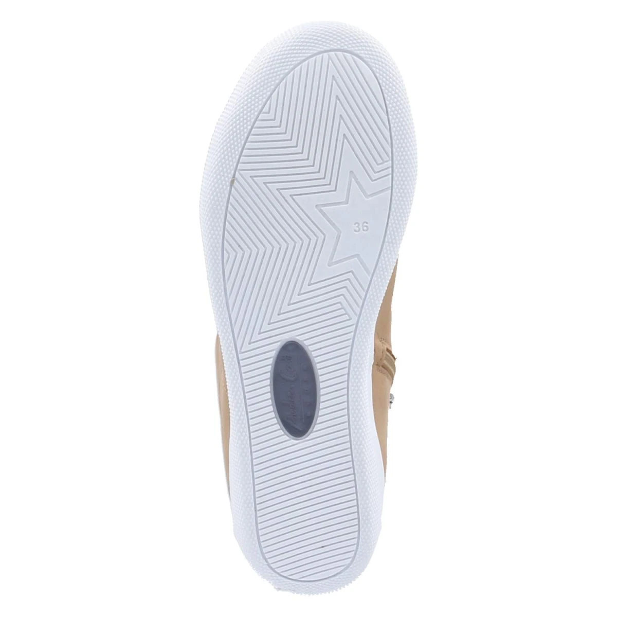 Schnürstiefeletten - Camel