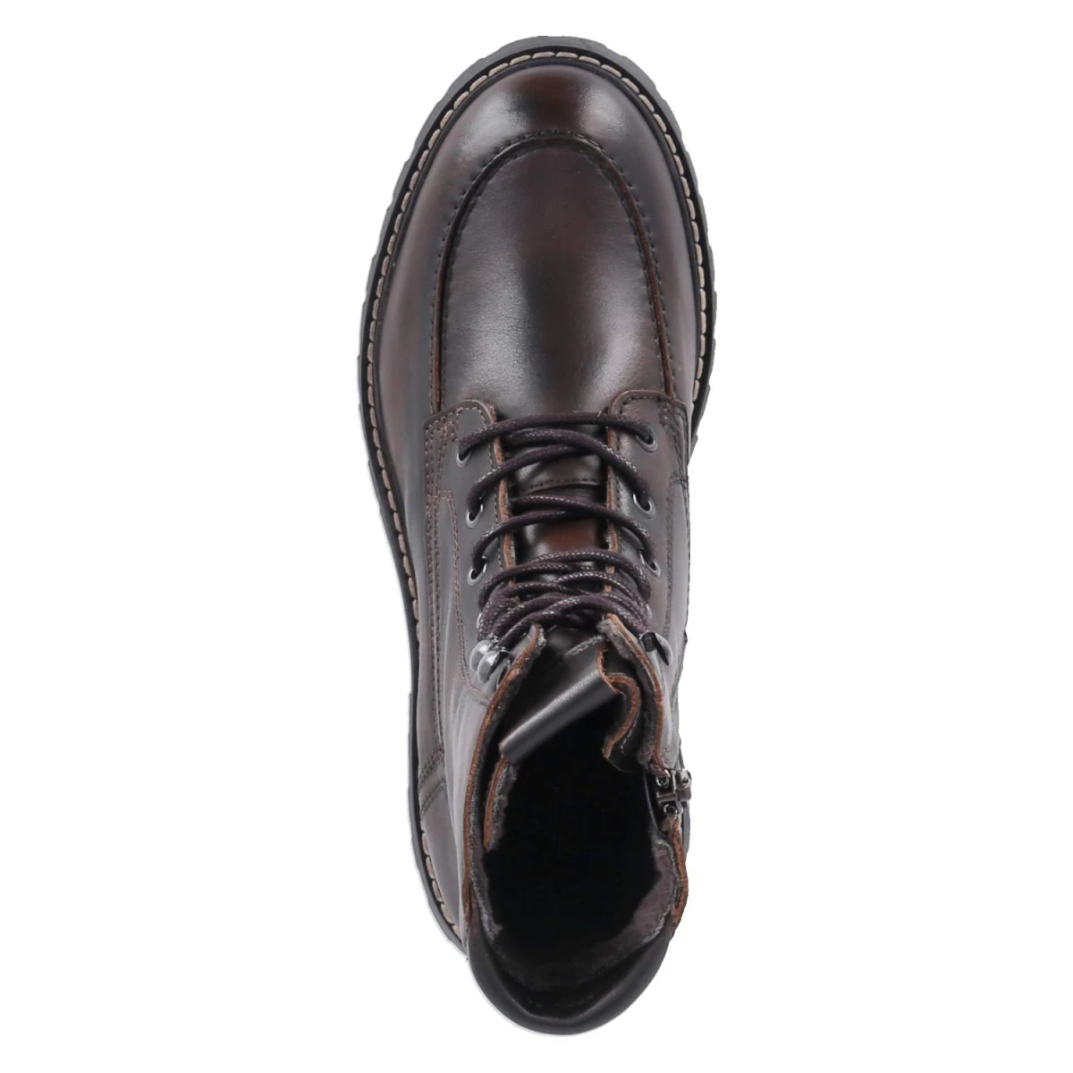 Schnürboots - cognac