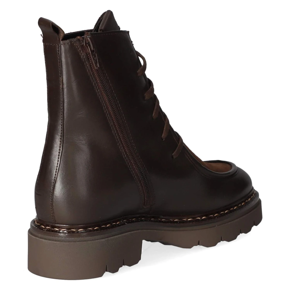 Schnürboots - cioccalato/ebony