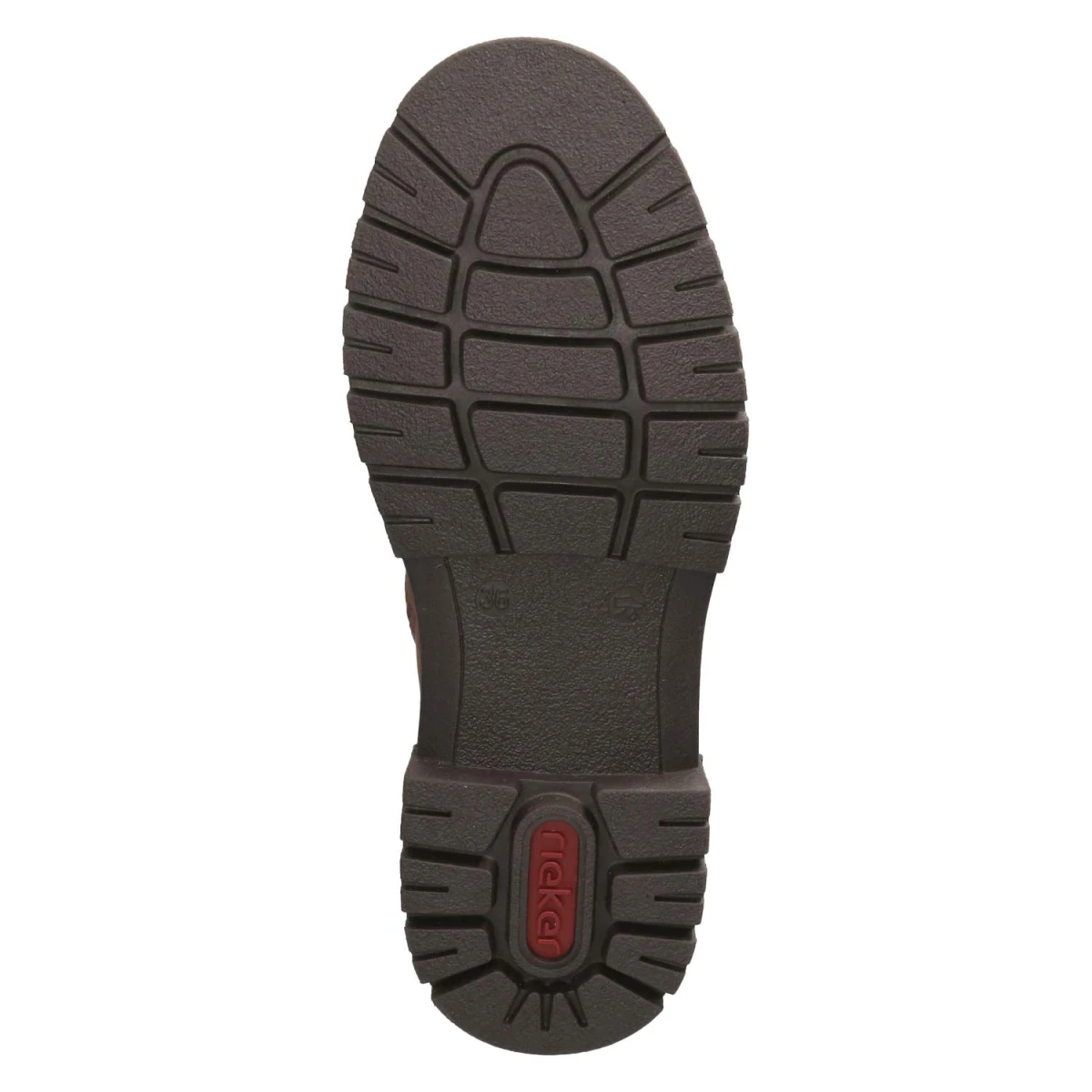 Schnürstiefeletten - BRAUN