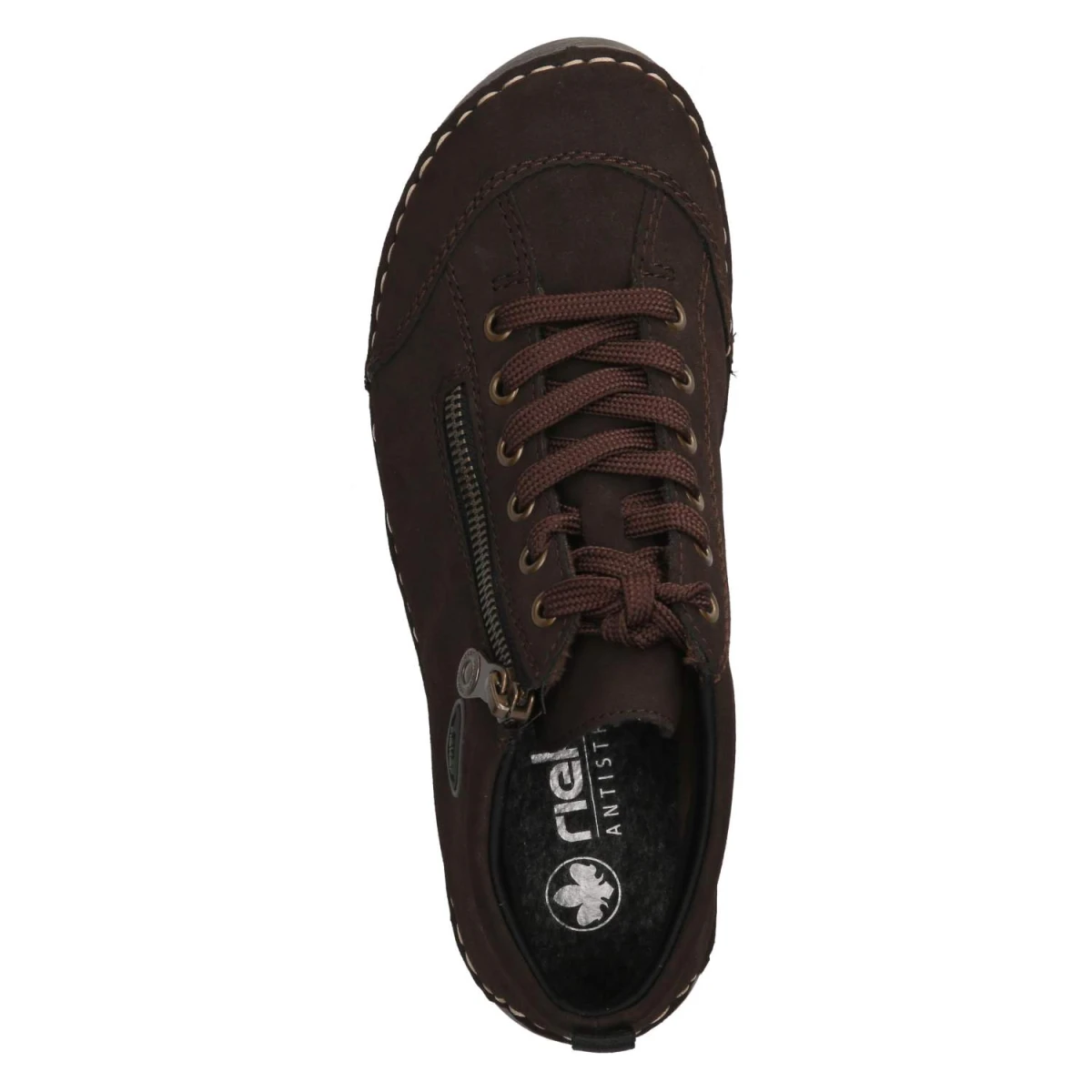 Schnürschuhe - braun