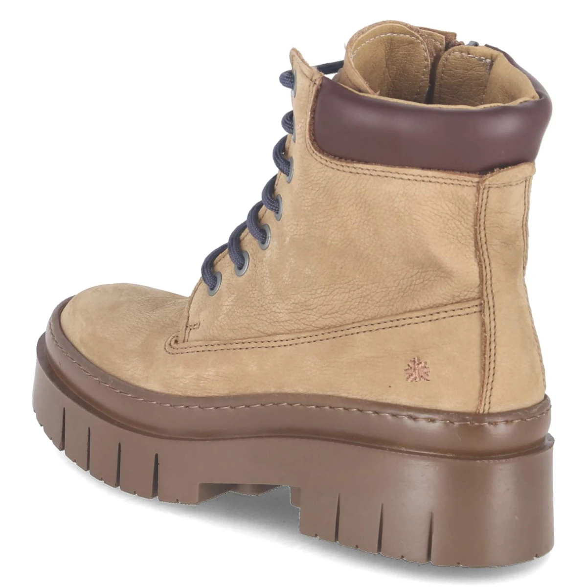 Schnürrboots AMBERES - karamel