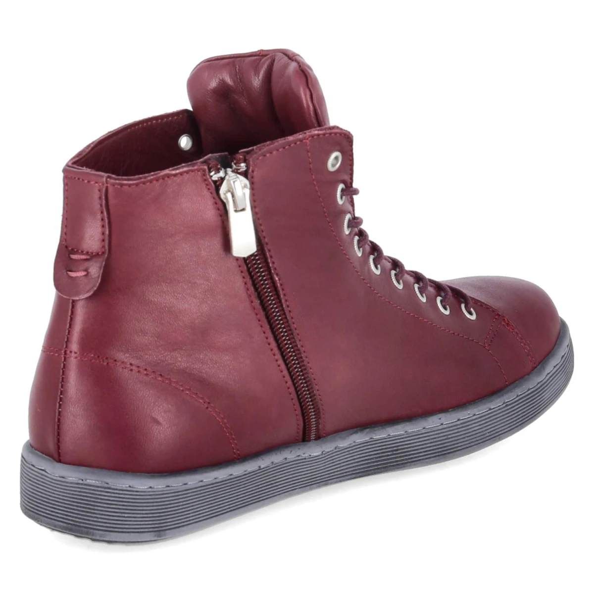Schnürbooties - wicked red
