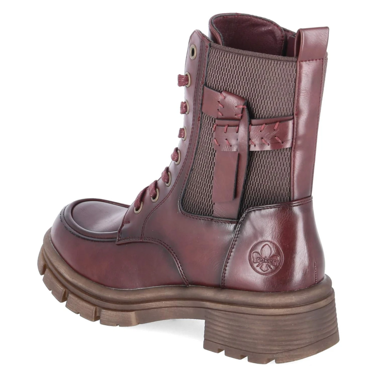 Schnürstiefeletten - vino