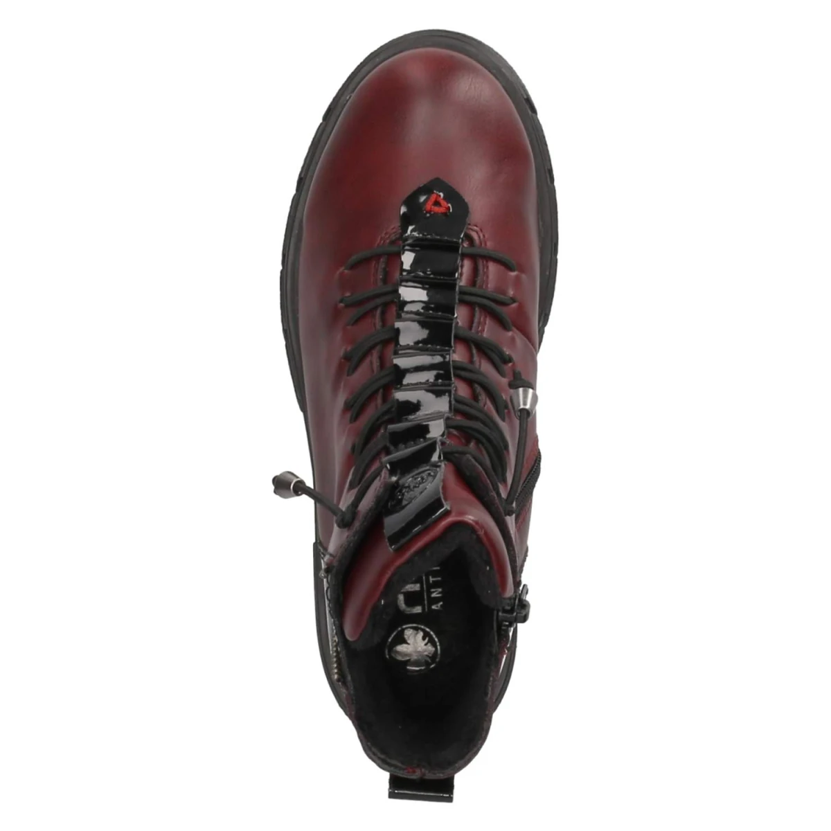 Schnürboots - Rot