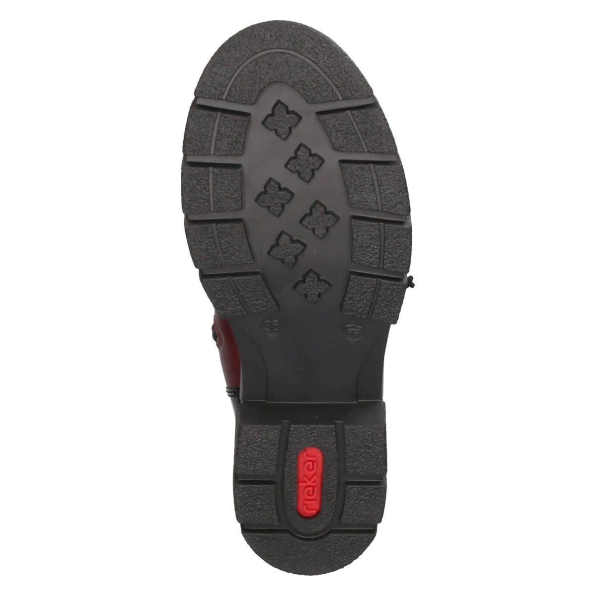 Schnürboots - Rot