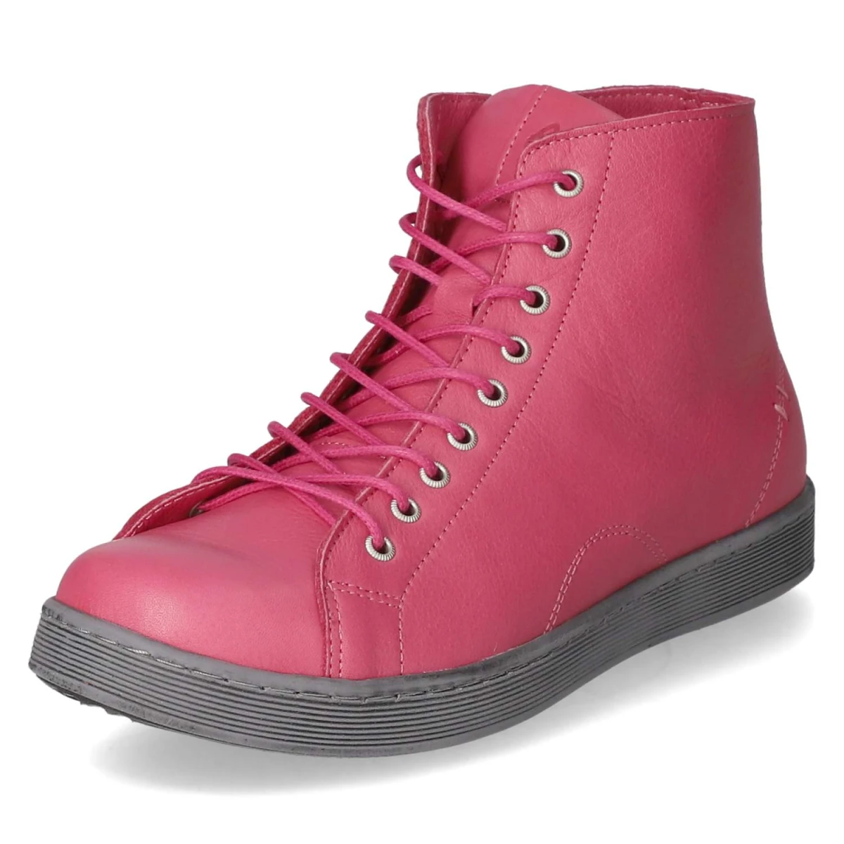 Schnürstiefeletten - hot pink