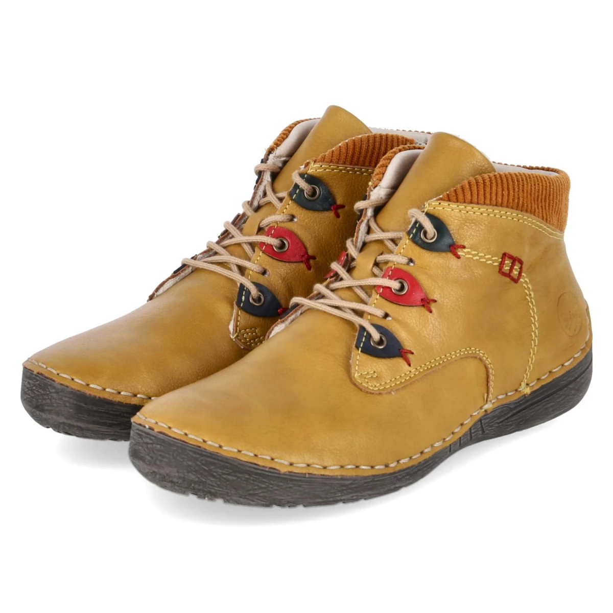 Schnürboots - gelb