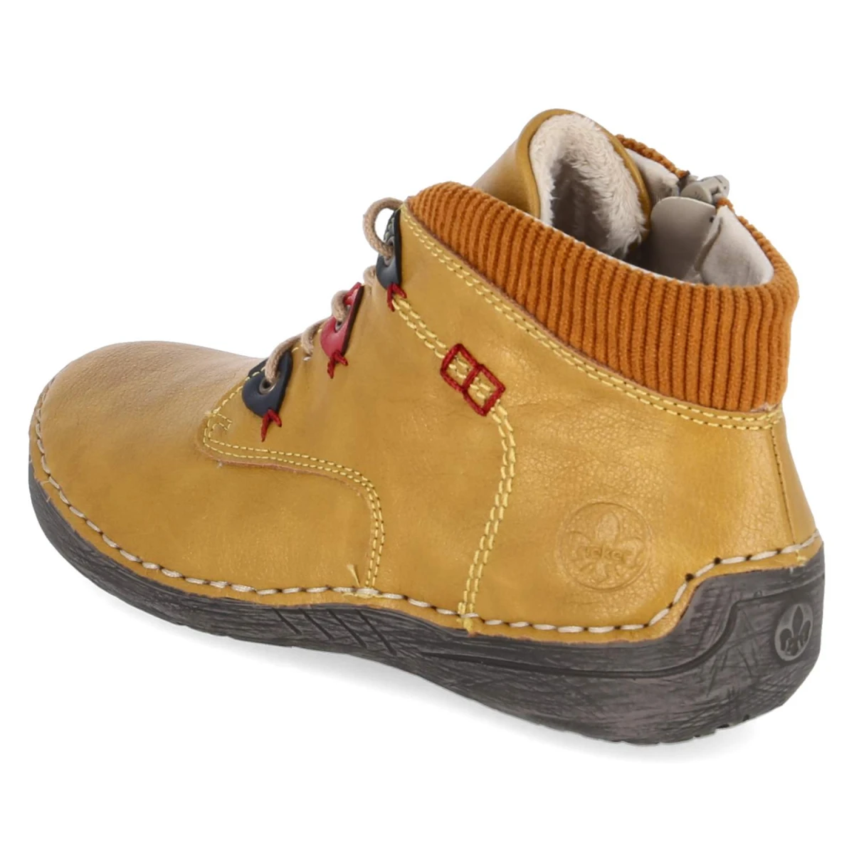 Schnürboots - gelb