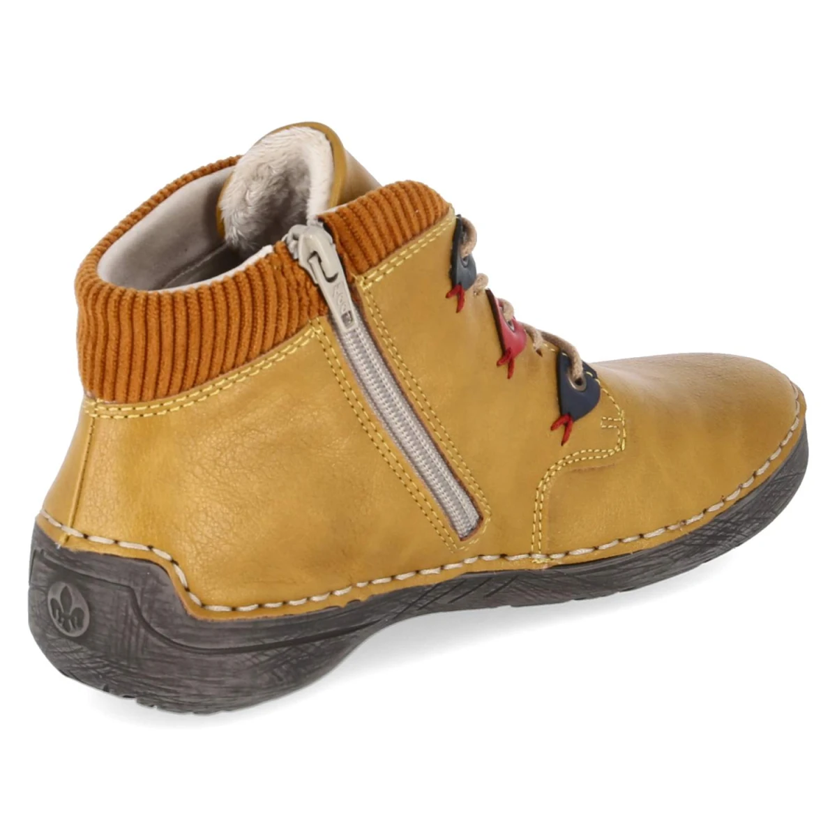 Schnürboots - gelb