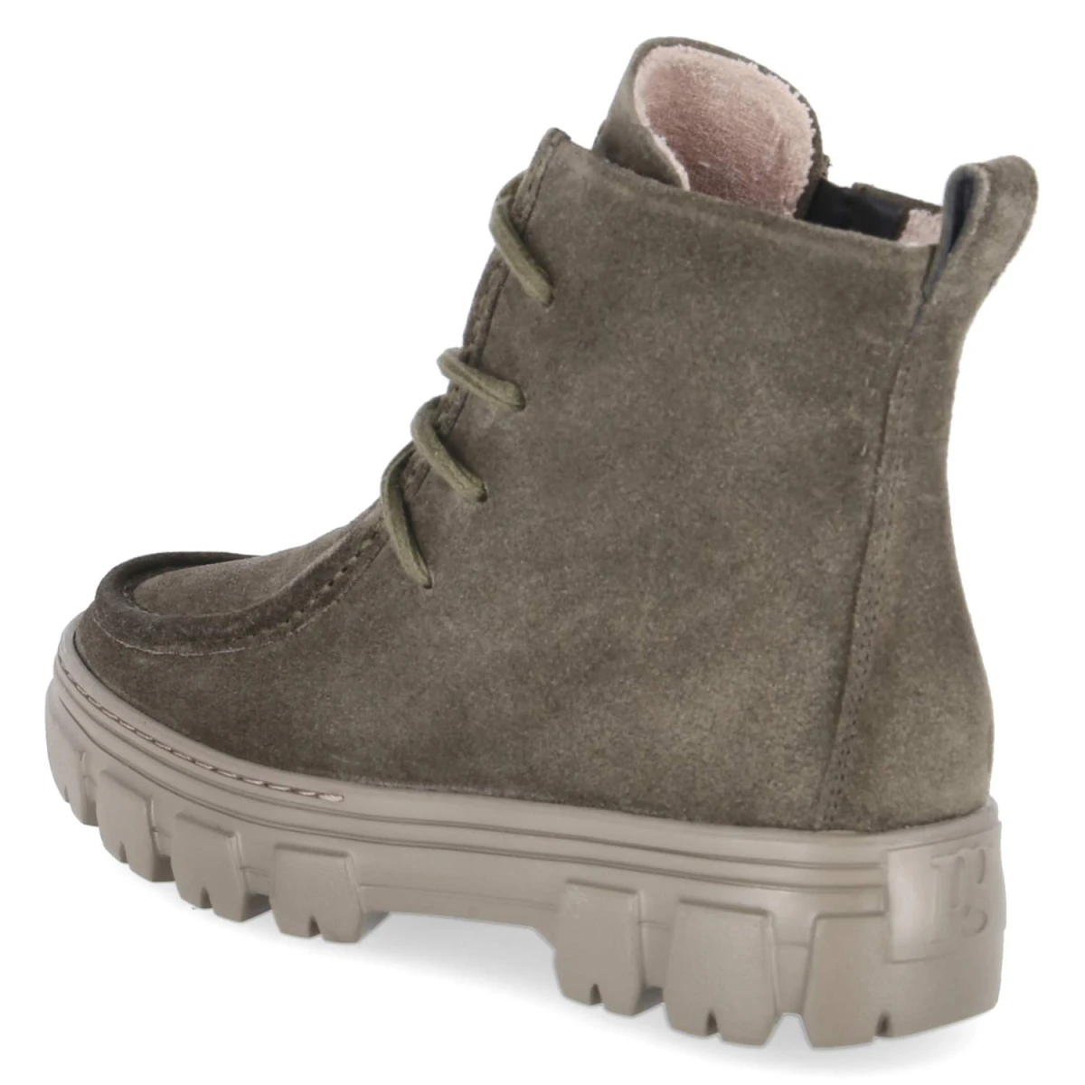 Schnürboots - olive
