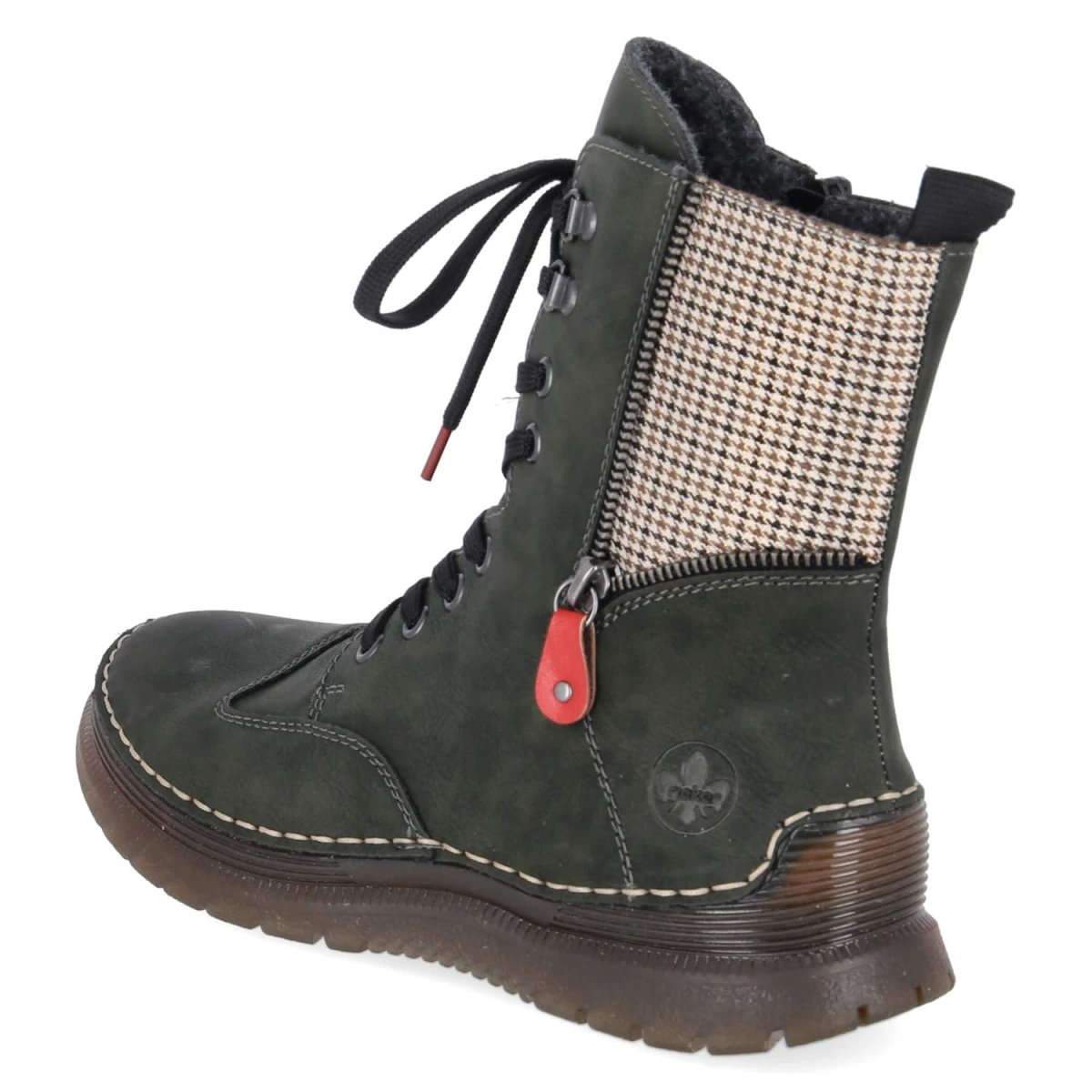 Schnürboots - Grün