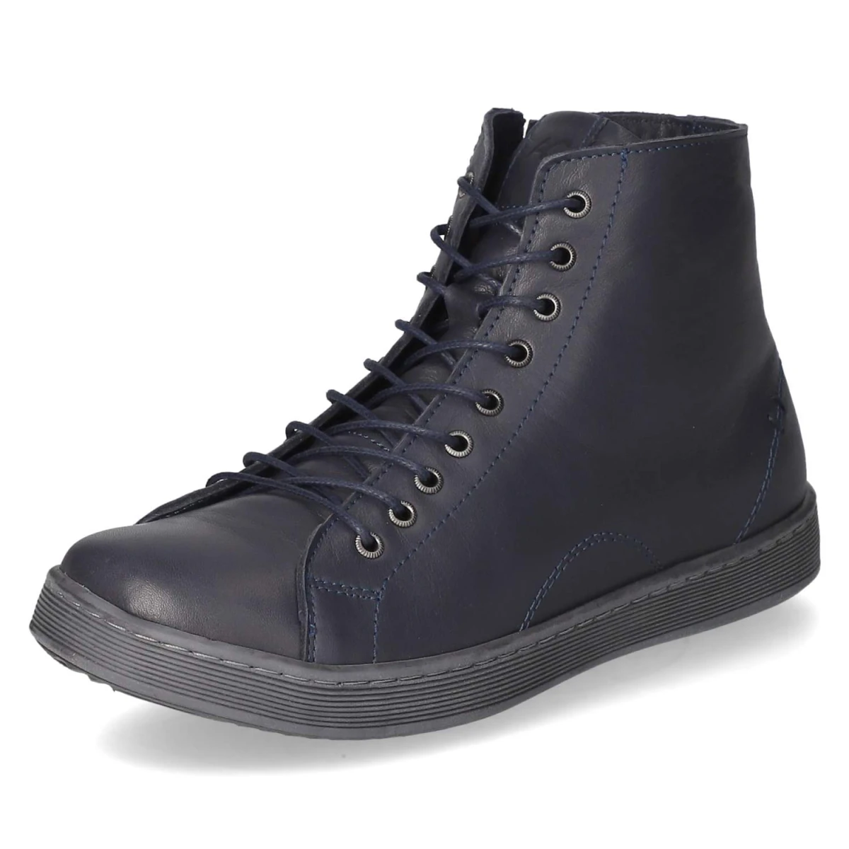 Schnürstiefeletten - d.blau