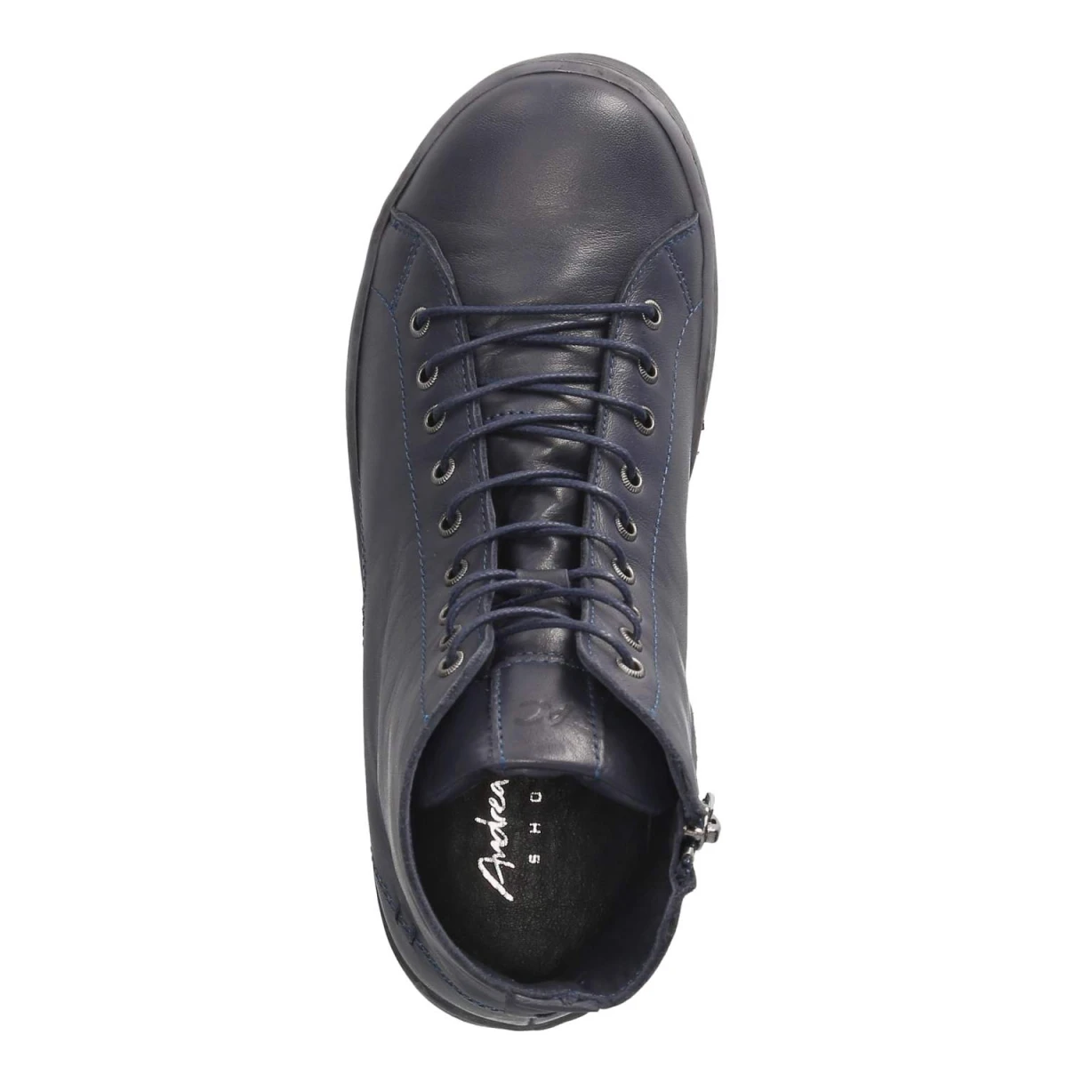 Schnürstiefeletten - d.blau