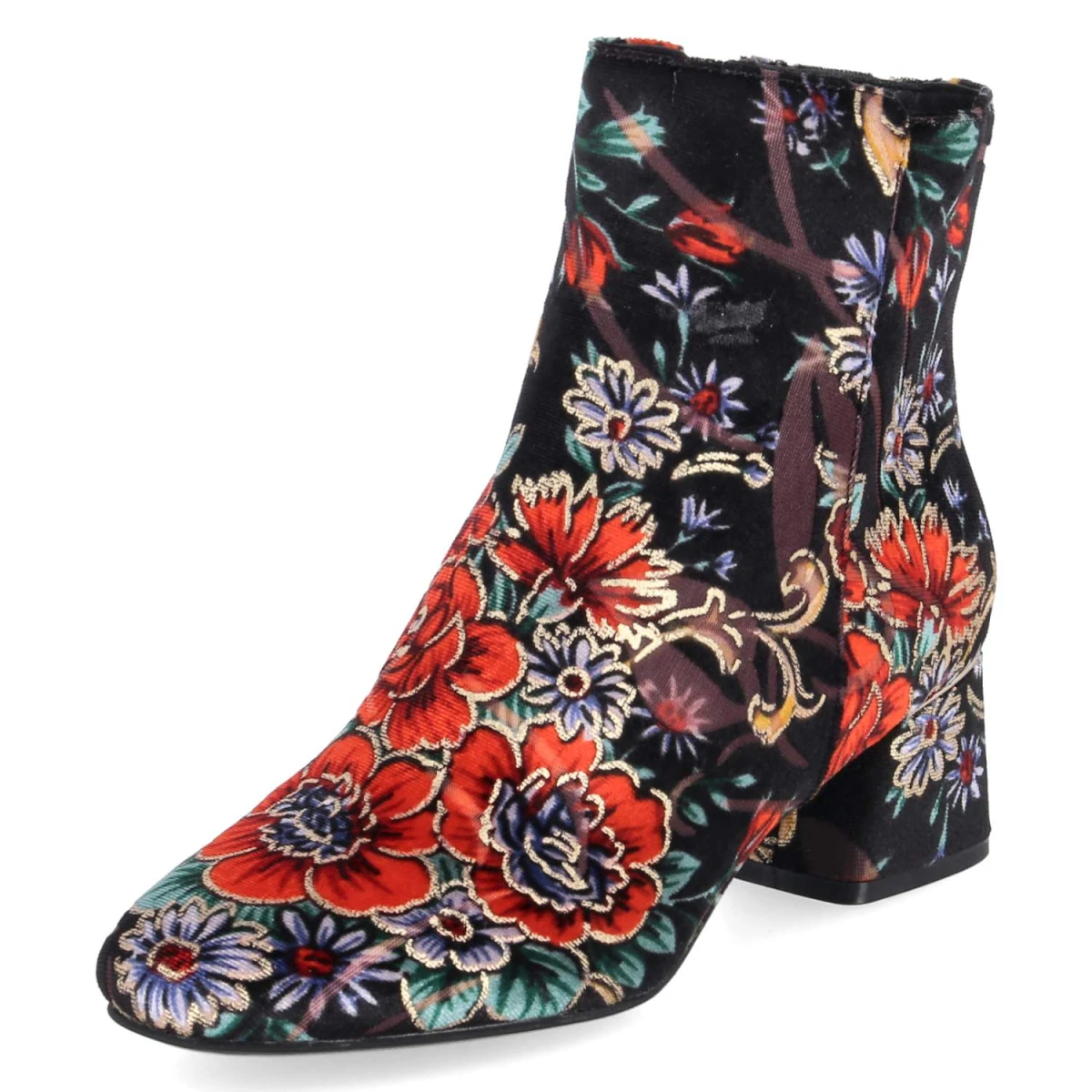 Stiefeletten - black/red