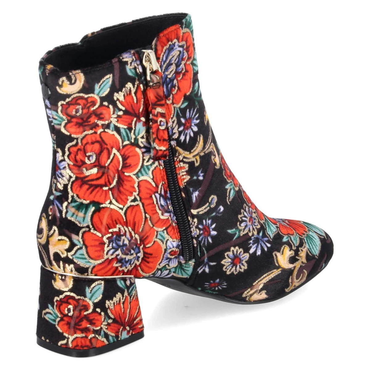 Stiefeletten - black/red