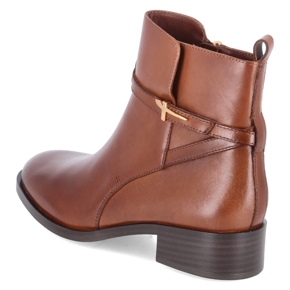 Stiefeletten - cognac