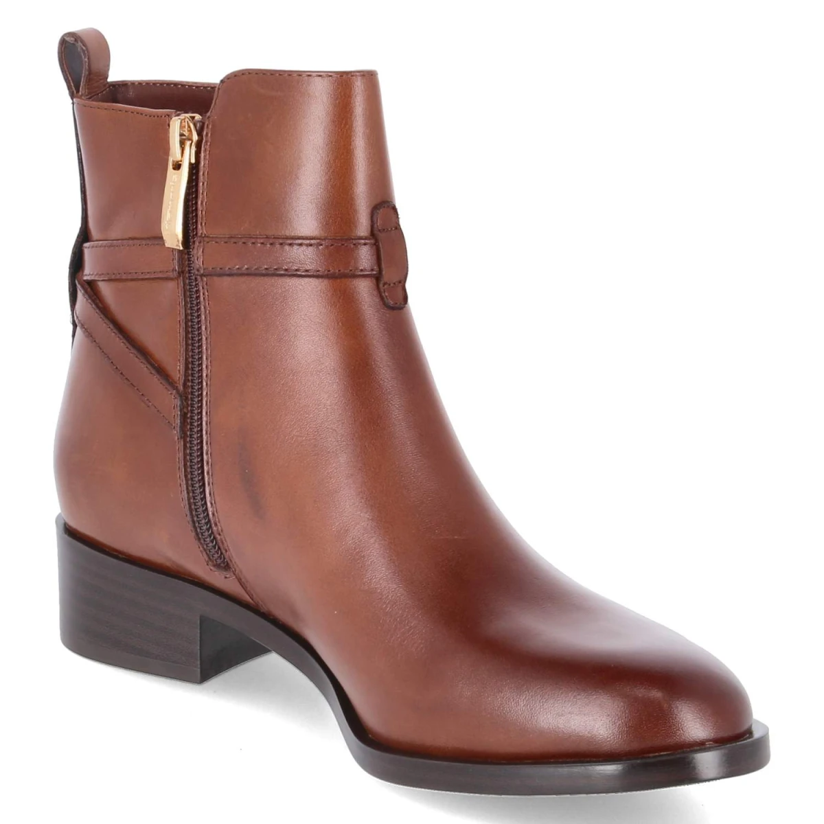 Stiefeletten - cognac