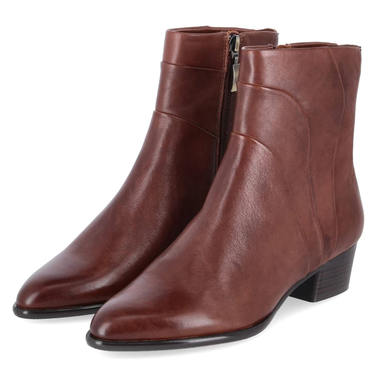 Stiefeletten - cognac