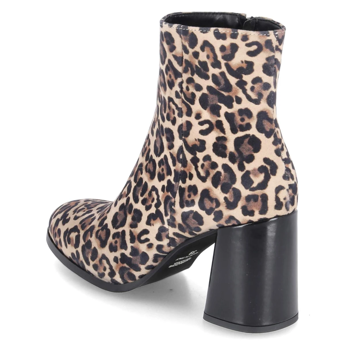 Ankle Boots - camel/nero