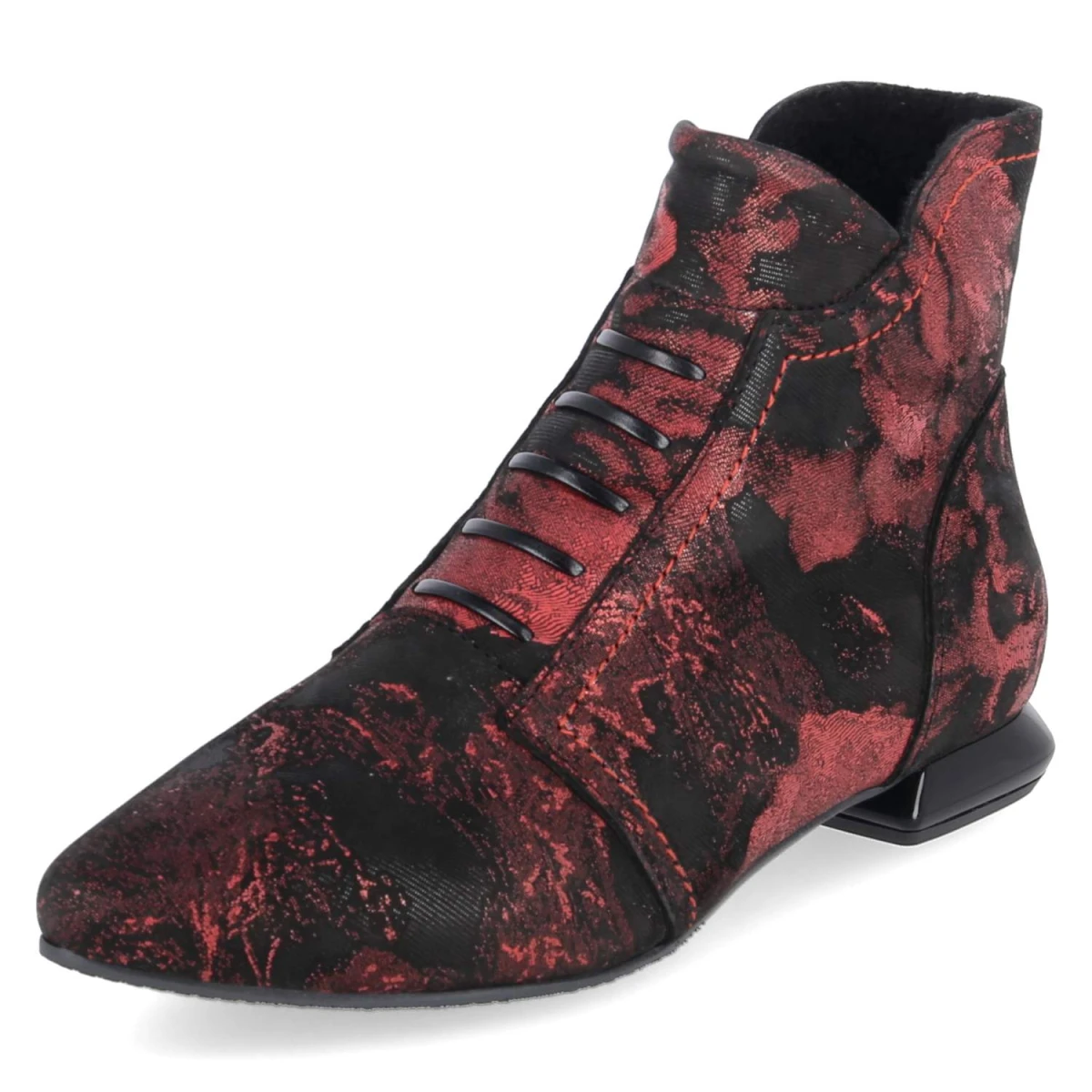 Ankle Boots - Weinrot