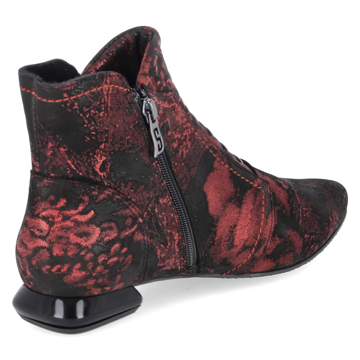 Ankle Boots - Weinrot