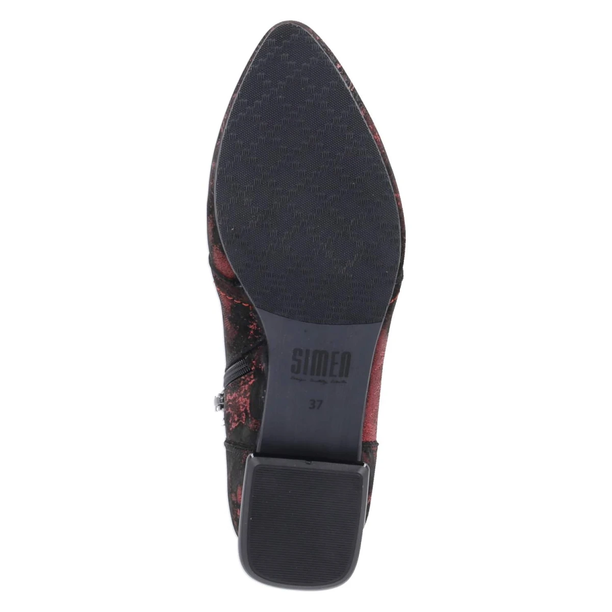 Ankle Boots - Weinrot