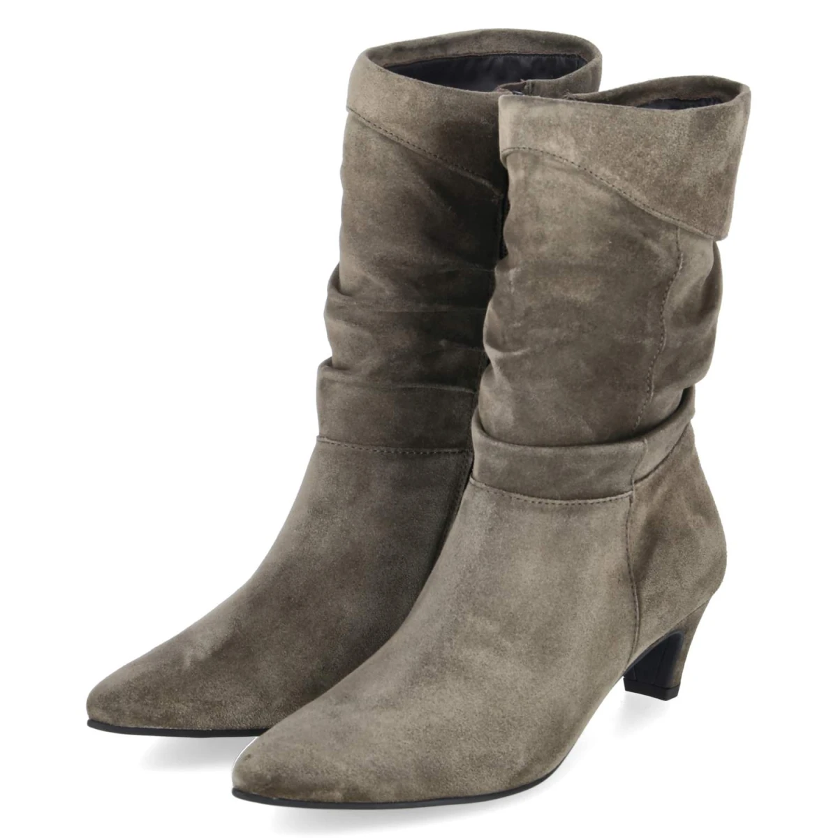 Slouchy Boots - olive