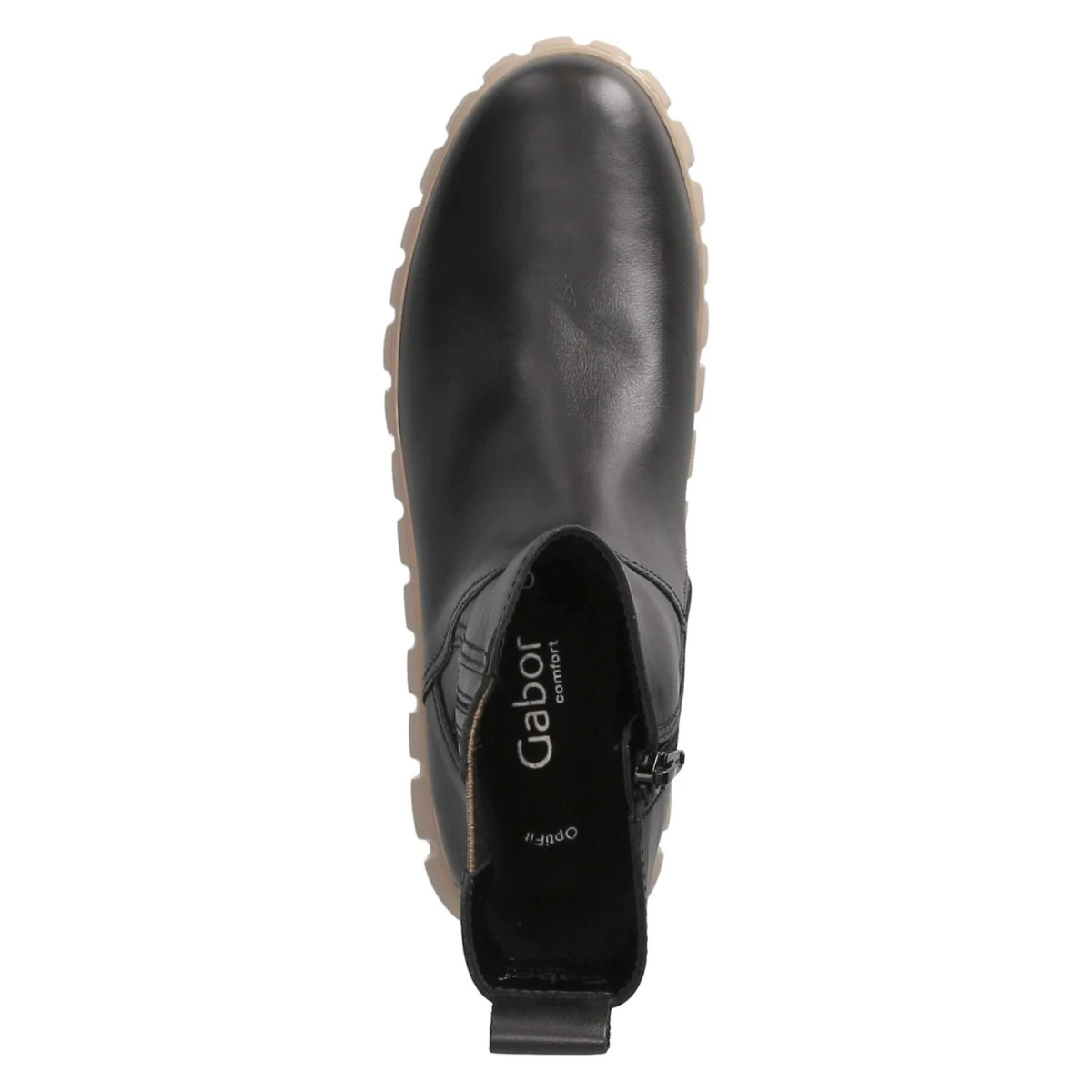 Chelsea Boots - schw./beige(Micro)