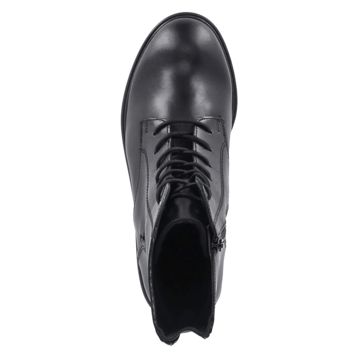 Schnüstiefeletten - black
