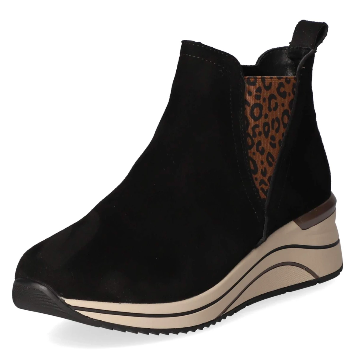 Chelsea Boots - schwarz kombi