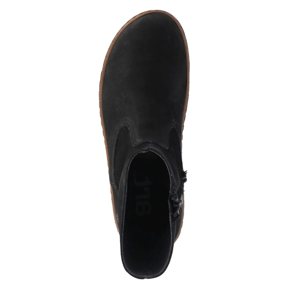 Stiefeletten BRIGHTON - Black-Caramel