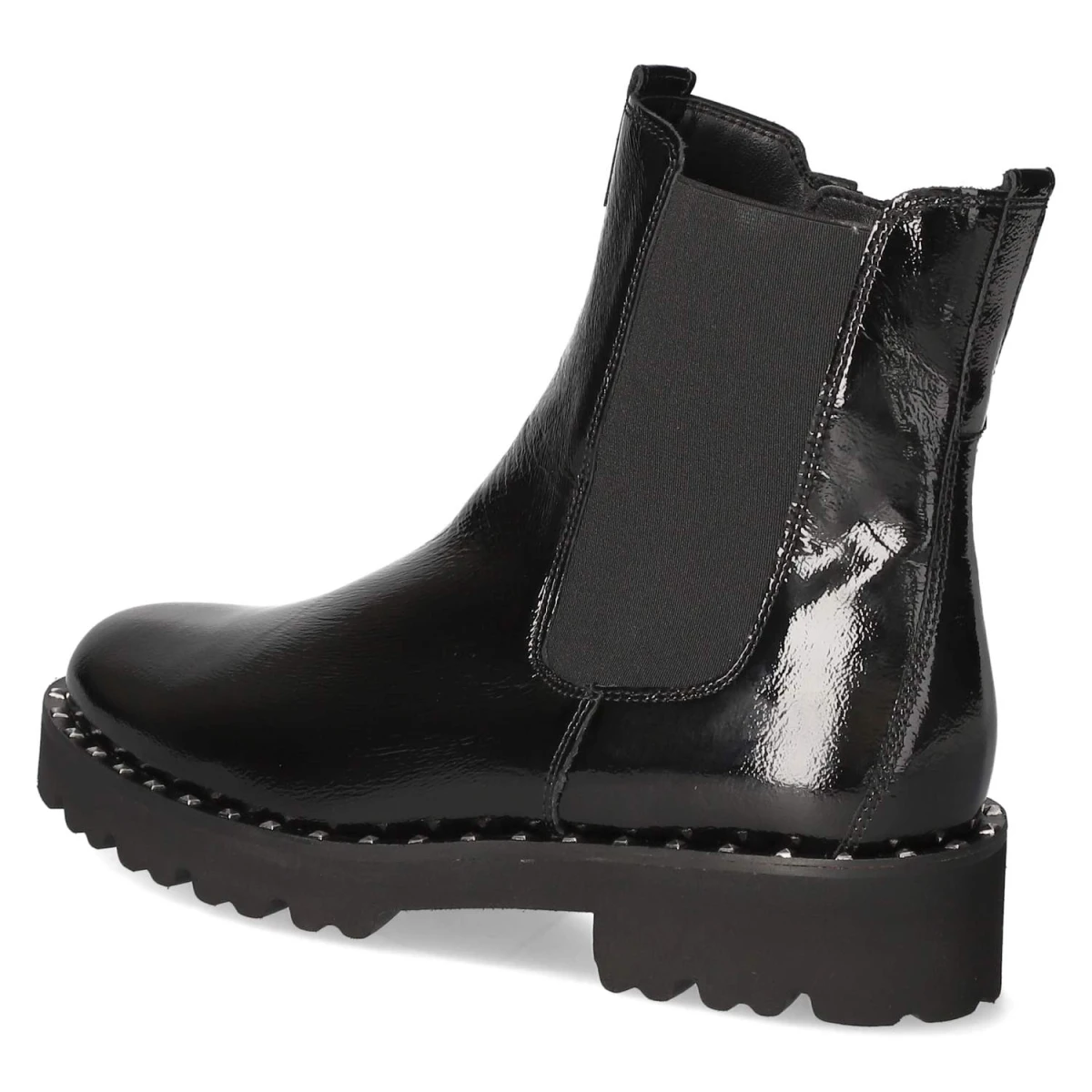 Chelsea Boots - schwarz(altsilber)