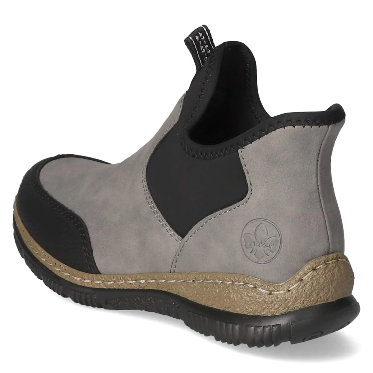 Slip On Sneaker - grau kombi