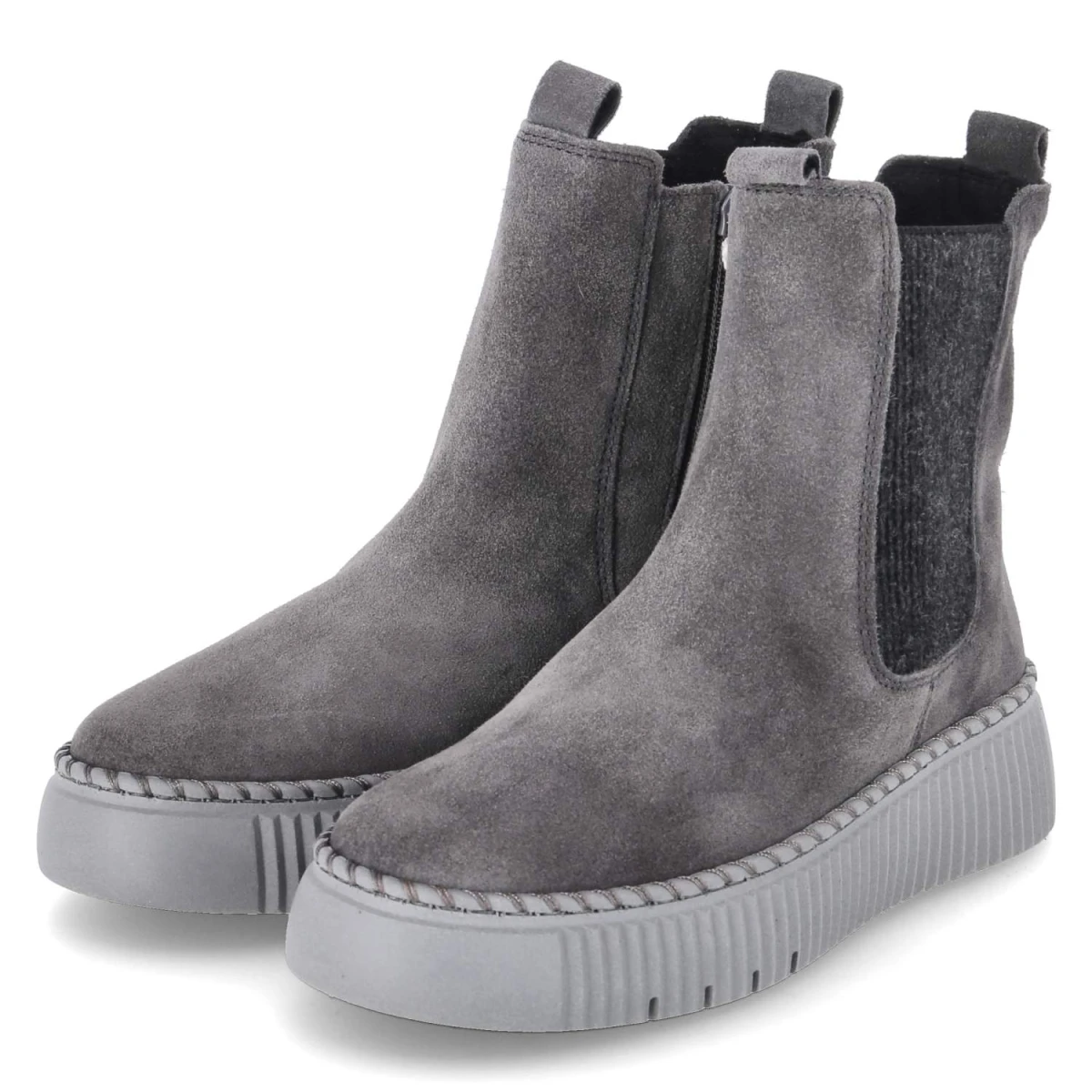 Chelsea Boots - dark-grey(El.Filz)