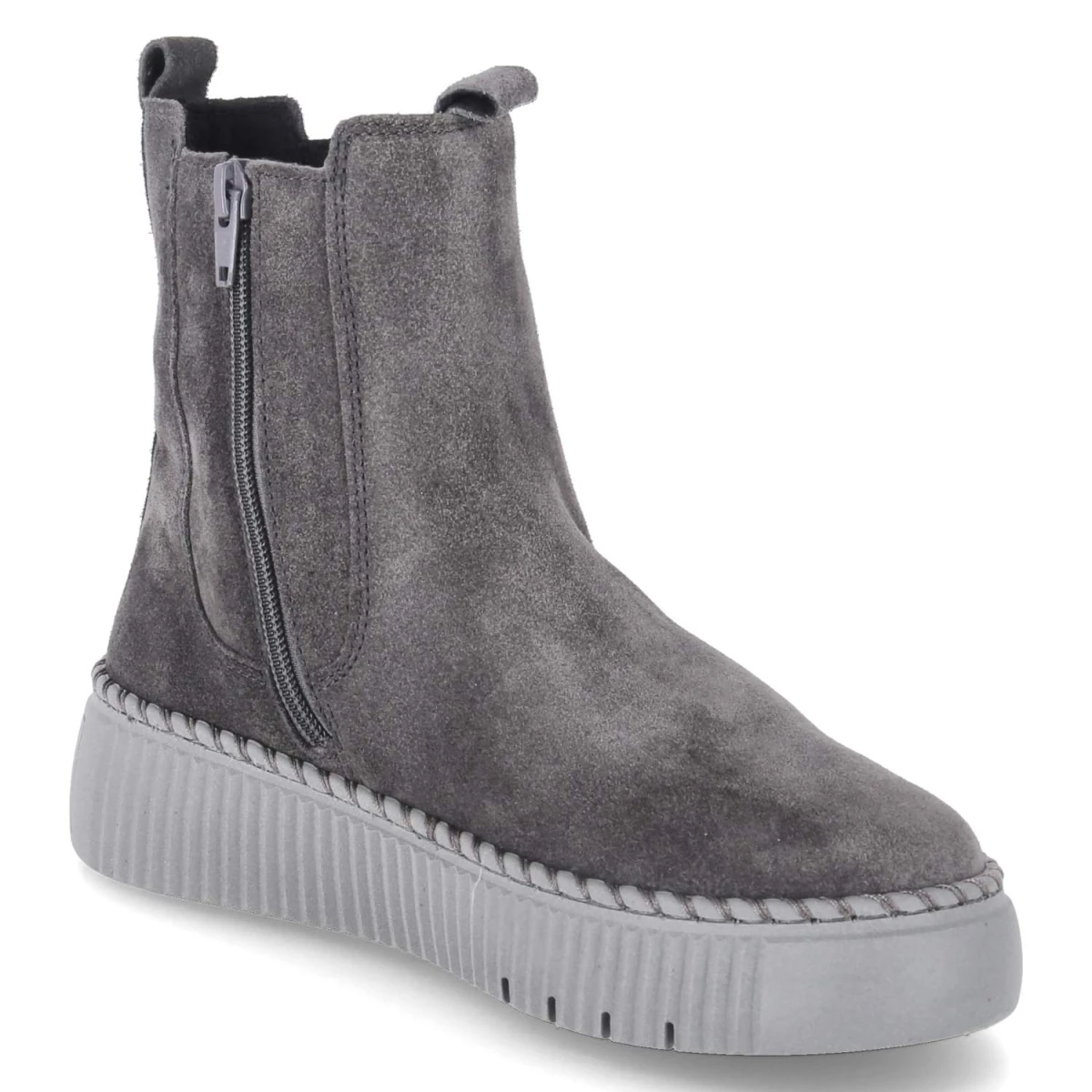 Chelsea Boots - dark-grey(El.Filz)