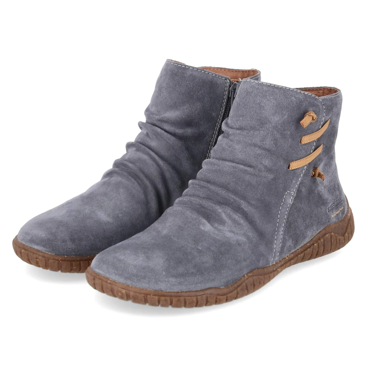 Barfuß-Stiefeletten WYNONA - ASPHALT