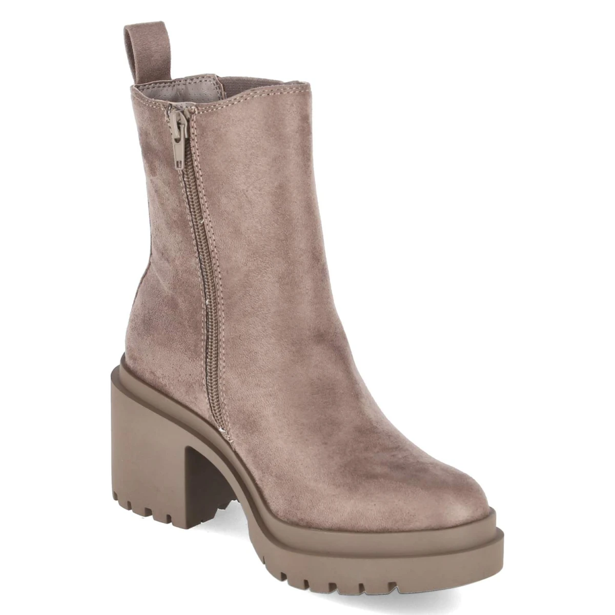 Stiefeletten JOY - taupe/reptile print