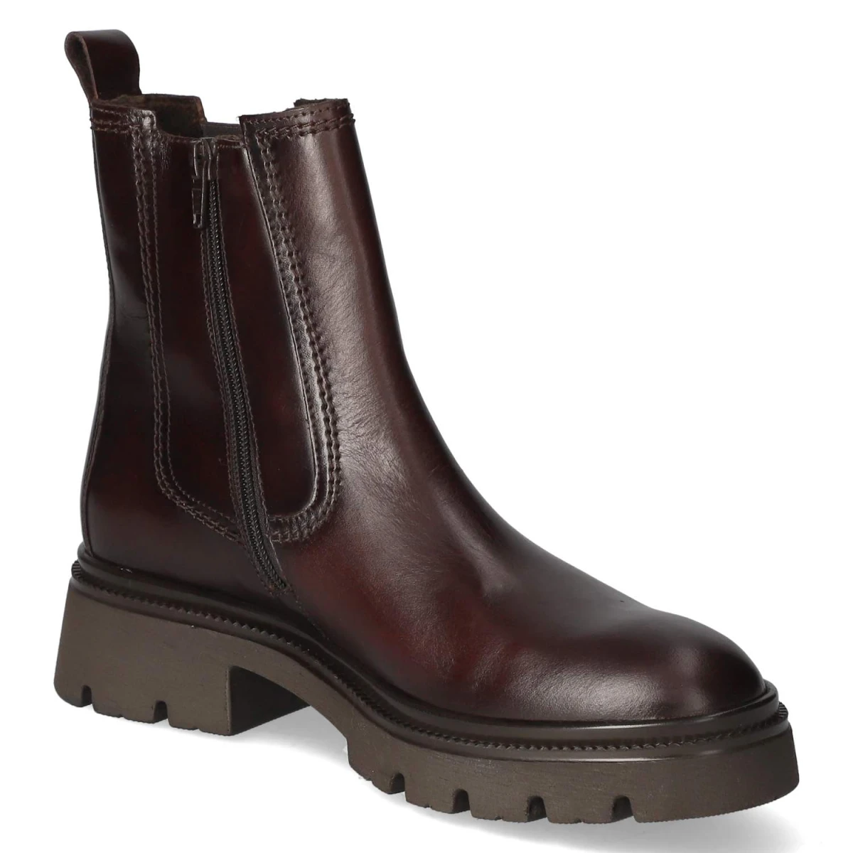 Chelsea Boots - kastanie (Effekt)