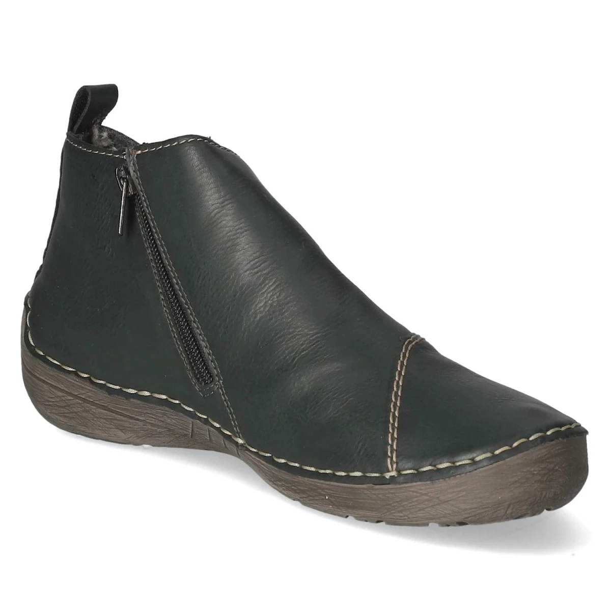 Ankle Boots - grün
